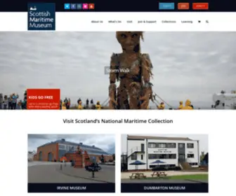 Scottishmaritimemuseum.org(Scottish Maritime Museum) Screenshot