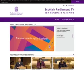 Scottishparliament.tv(Watch now) Screenshot