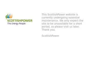 Scottishpower-Onlinecomms.co.uk(ScottishPower) Screenshot