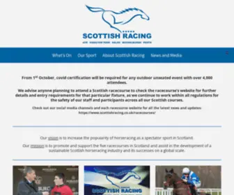 Scottishracing.co.uk(Scottish Racing) Screenshot