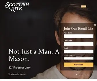 Scottishritenmj.org(Scottish Rite) Screenshot