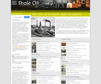 Scottishshale.co.uk(Museum of the Scottish Shale Oil industry) Screenshot