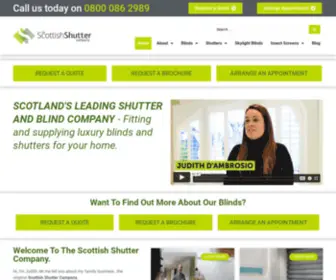 Scottishshutters.co.uk(Scottish Shutter Company) Screenshot