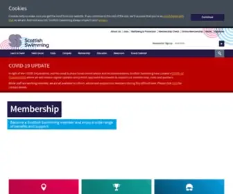 Scottishswimming.com(Scottish Swimming) Screenshot