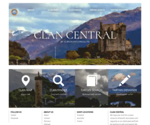 Scottishthemes.com(Clan Central) Screenshot