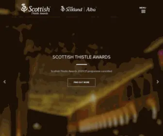 Scottishthistleawards.co.uk(Scottish Thistle Awards) Screenshot