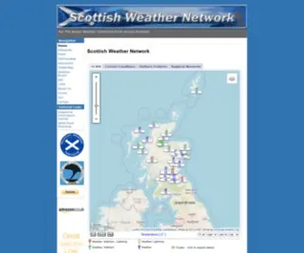 Scottishweather.net(Scottish Weather Network) Screenshot