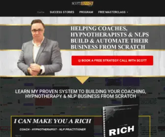 Scottjansen.com.au(Build A Successful Coaching) Screenshot