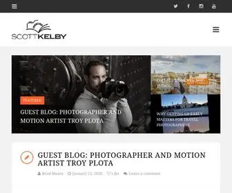Scottkelby.com(Scott Kelby's Photoshop Insider) Screenshot