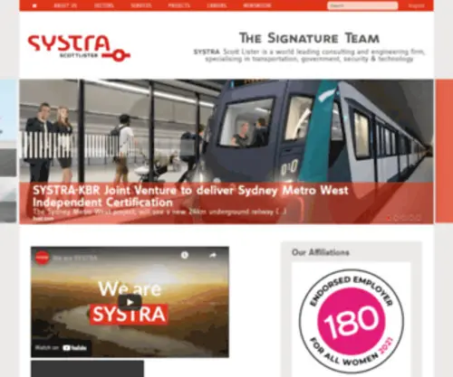 Scottlister.com(SYSTRA Australia and New Zealand) Screenshot