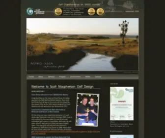 ScottmacPhersongolfdesign.com(Scott Macpherson Golf Course Designer UK & Worldwide) Screenshot