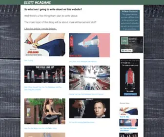 Scottmcadams.org(ScottMcadams) Screenshot
