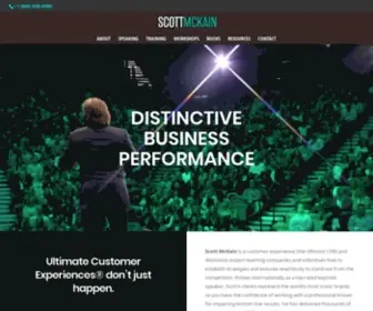 Scottmckain.com(Speaker and Coach) Screenshot