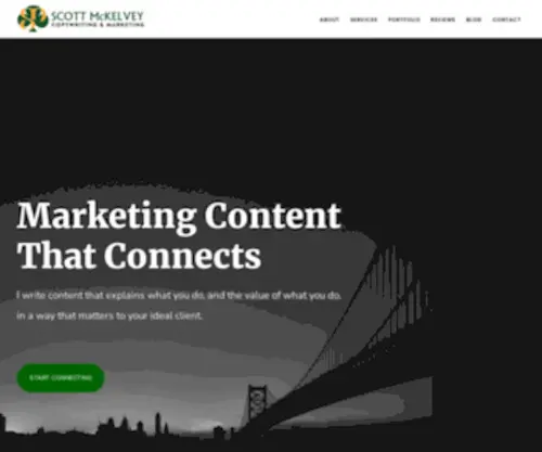 Scottmckelvey.com(Scott McKelvey Copywriting & Marketing) Screenshot