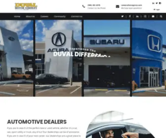 Scottmcraegroup.com(The Duval Motor Company employs in various offices throughout the southeastern United States and) Screenshot