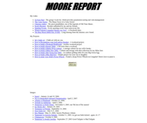 Scottmoore.net(Scott Moore Dot Net) Screenshot