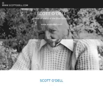 Scottodell.com(Scott O'Dell) Screenshot