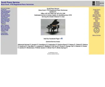 Scottpianoservice.com(Brian Scott Piano Technician) Screenshot