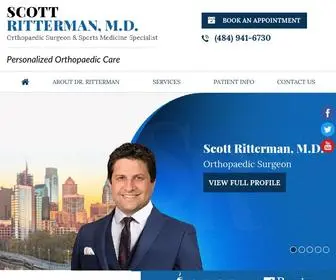 Scottrittermanmd.com(Dr Scott Ritterman) Screenshot