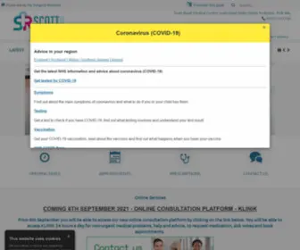 Scottroad.org.uk(Scott Road Medical Centre) Screenshot
