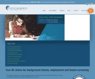 Scottrobertsassociates.com(Scott-Roberts and Associates) Screenshot