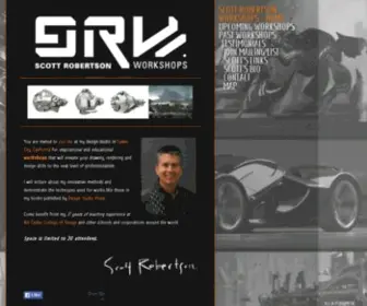 Scottrobertsonworkshops.com(Scott Robertson Workshops) Screenshot