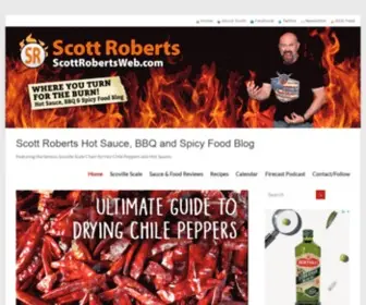 Scottrobertsweb.com(The Official Scott Roberts Website) Screenshot
