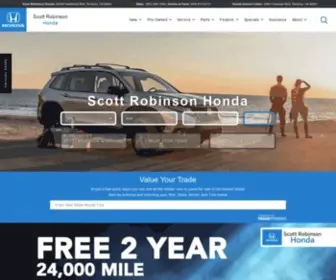 Scottrobinsonhonda.com(Scott Robinson Honda) Screenshot