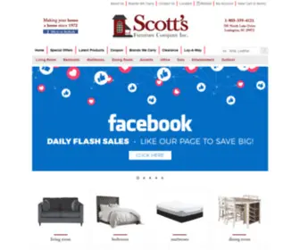 Scotts-Furniture.com(Scott's Furniture) Screenshot