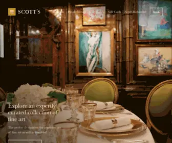 Scotts-Restaurant.com(Seafood & Fish Restaurant) Screenshot