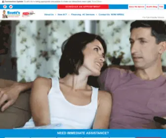 Scottsair.com(Scott’s Air) Screenshot