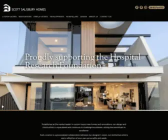 Scottsalisburyhomes.com.au(Custom Home Builder Adelaide) Screenshot