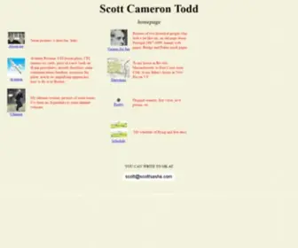 Scottsasha.com(Scott Cameron Todd) Screenshot