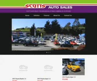 Scottsautosales.co.nz(Quality Used Vehicles) Screenshot