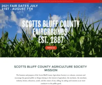 Scottsbluffcountyfairgrounds.com(SCOTTS BLUFF COUNTY FAIRGROUNDS 2021 FAIR DATES JULY 31st) Screenshot