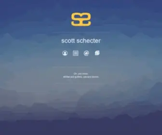 Scottschecter.com(Scott Schecter) Screenshot