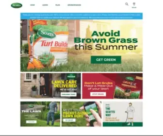 Scotts.com(Lawn Care Tips Products and Maintenance) Screenshot