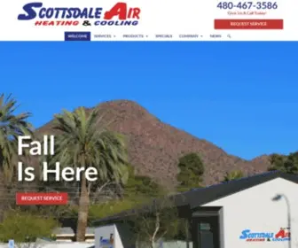 Scottsdaleair.com(#1 AC Repair Company in Phoenix Since 1947) Screenshot