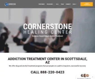 Scottsdalecornerstone.com(Cornerstone Healing Center) Screenshot