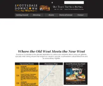 Scottsdaledowntown.com(Scottsdale Downtown) Screenshot