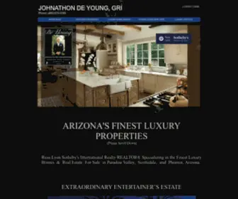 Scottsdaleluxuryhomesandrealestate.com(SCOTTSDALE LUXURY HOMES & REAL ESTATE) Screenshot