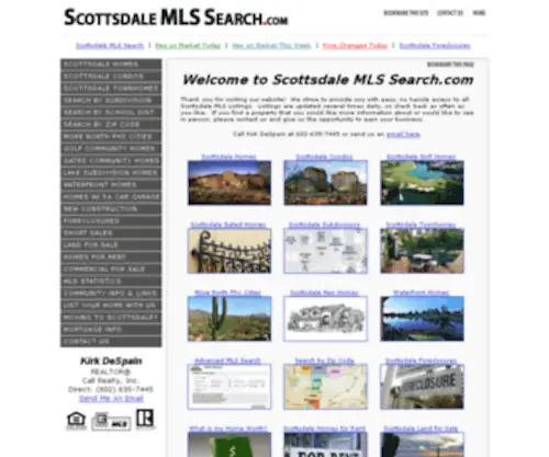 Scottsdalemlssearch.com(Scottsdalemlssearch) Screenshot