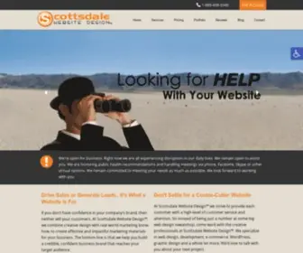 Scottsdalewebsitedesign.com(Scottsdale Website Design) Screenshot