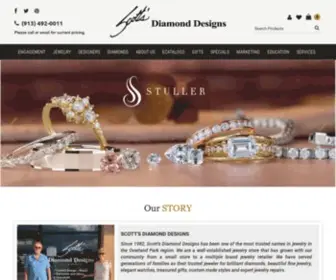 Scottsdiamonddesigns.com(Overland Park Jewelers) Screenshot