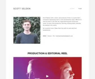 Scottselden.com(Scott Selden) Screenshot