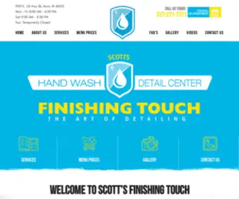 Scottsfinishingtouch.com(Scott’s Finishing Touch) Screenshot