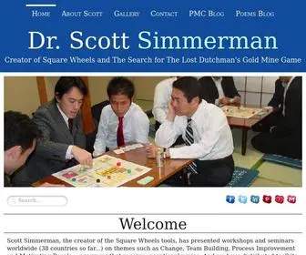 Scottsimmerman.com(Scott Simmerman Home Page for Team Building) Screenshot