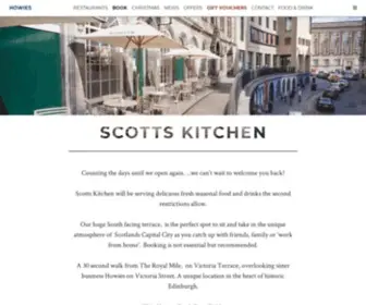 Scottskitchen.co.uk(Howies Restaurant) Screenshot