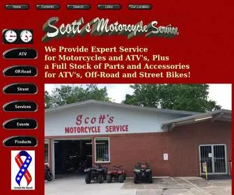 Scottsmotorcycle.com(Motorcycle and ATV Parts) Screenshot