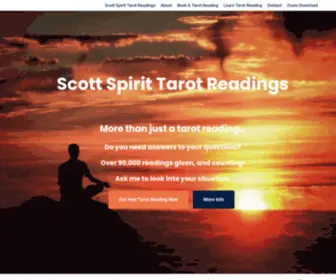 Scottspirit.com(Scott Spirit Tarot Readings) Screenshot